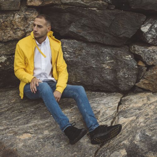 Miesten Luomu vetoketjuhuppari Thumbnail