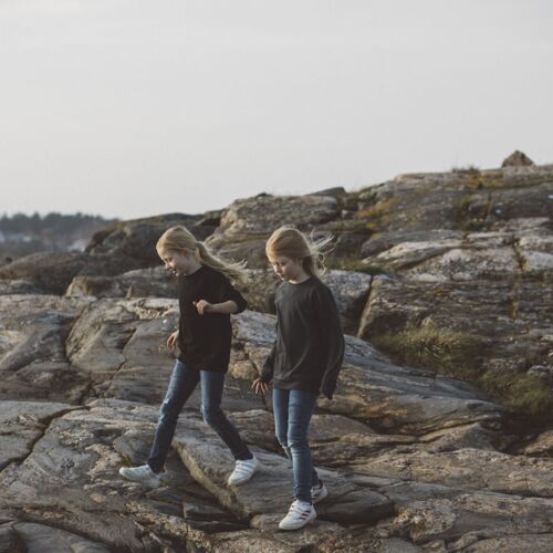 Lasten Luomu collegepaita Thumbnail