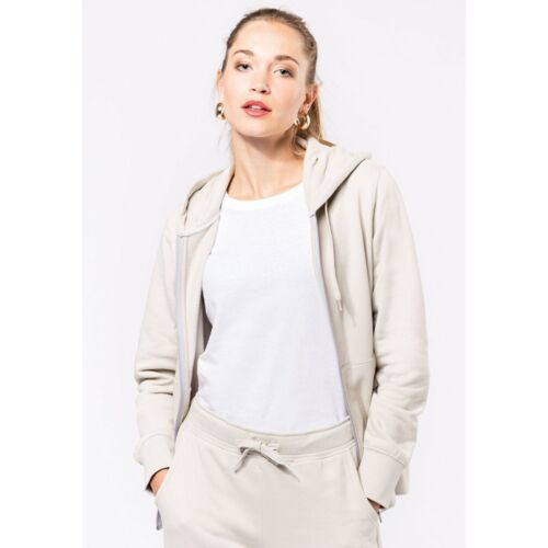 Naisten Ekologinen Vetoketjuhuppari Thumbnail