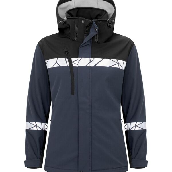 Projob 7417 SOFTSHELL-TAKKI NAISET 9910-VIZ Thumbnail